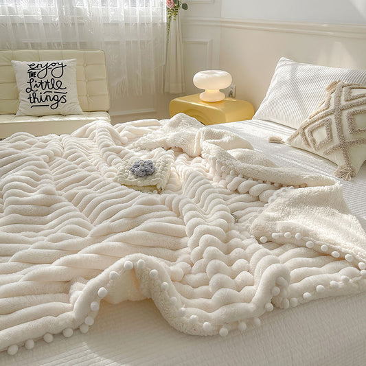 Luxe Angora Decke